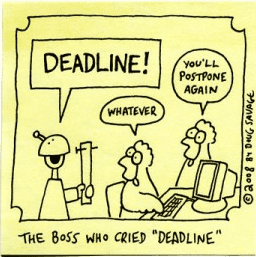 Deadline Cartoon