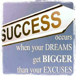 Motivational equals No Excuses, Just Success
